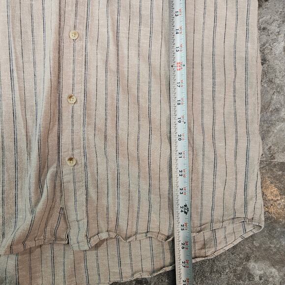 Marine layer Boxy Resort Button Up Shirt Mens Size M/L - Picture 5 of 7